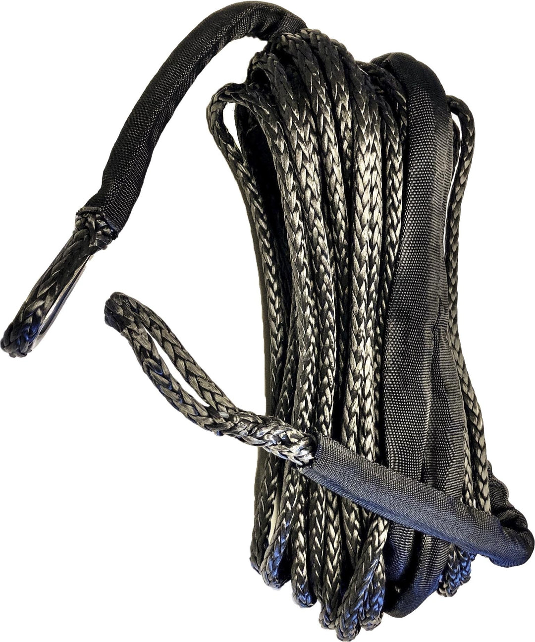 Open Trail Synthetic Winch Rope - 3/16 in x 50 ft - Black