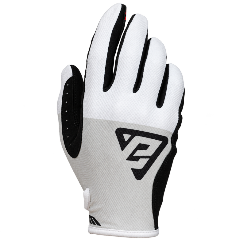 Answer Ascent Gloves Grey/White/Black/Red
