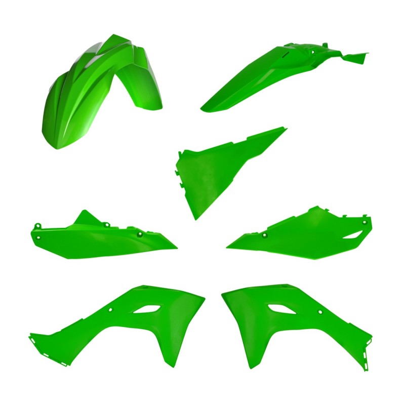 Acerbis Plastic Kit - 2024 Kawasaki KX450 - Green