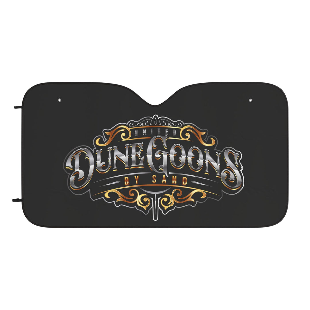 Dune Goons Car Sun Shade — Vintage Sand Rally Windshield Protector