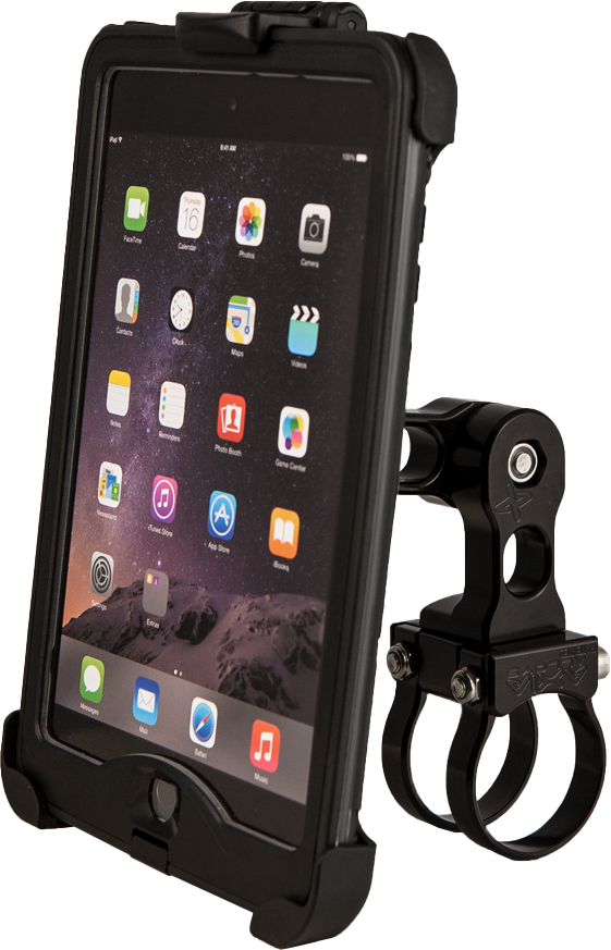Axia Alloys Device Mount Arm 5.5 in Base Kit - Tablet / GPS / Phone, Black