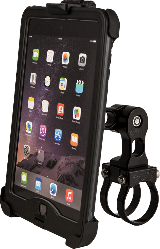 Axia Alloys Device Mount Arm 5.5 in Base Kit - Tablet / GPS / Phone, Black