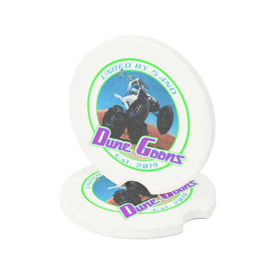 Dune Goons Soapstone Car Coaster — "United by Sand" Drink Holder