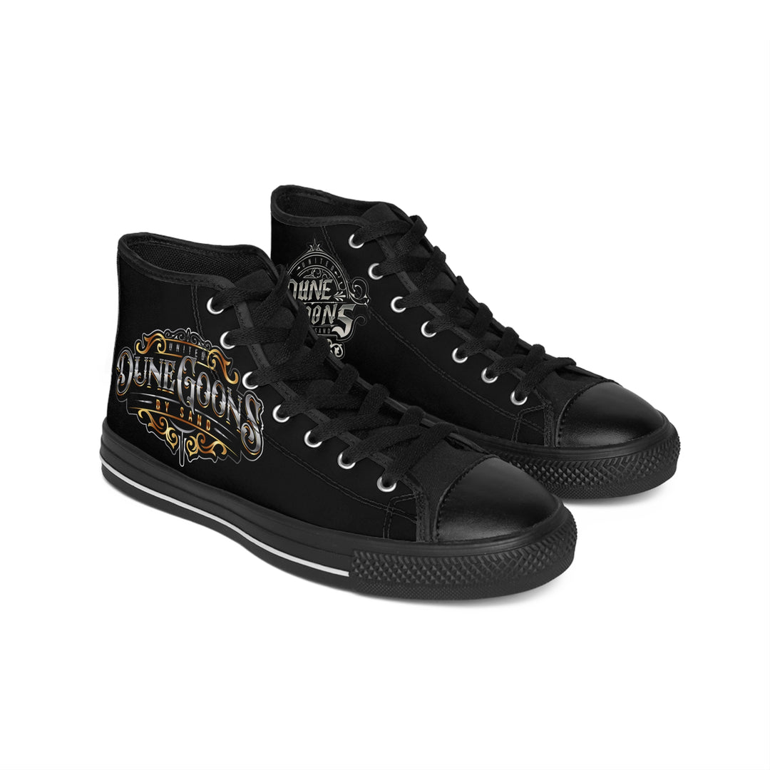 Dune Goons Logo High-Top Sneakers — Men's Classic Canvas Shoes