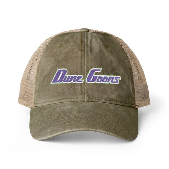 Women's Dune Goons Branded Washed Mesh-Back Cap