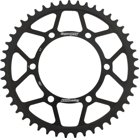 Supersprox Steel Rear Sprocket 47T-520 Hon and Kaw/Yam