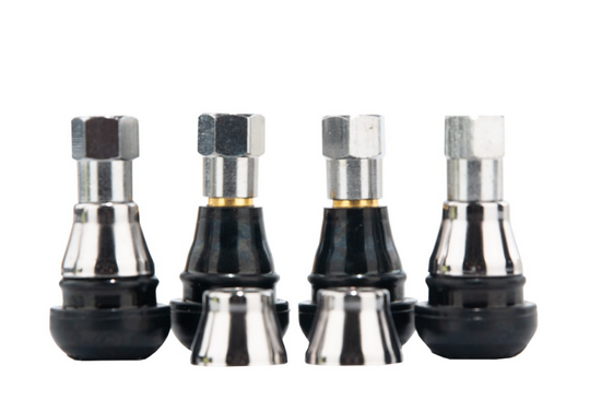 QuadBoss TR412C Valve Stem Set Chrome or Black