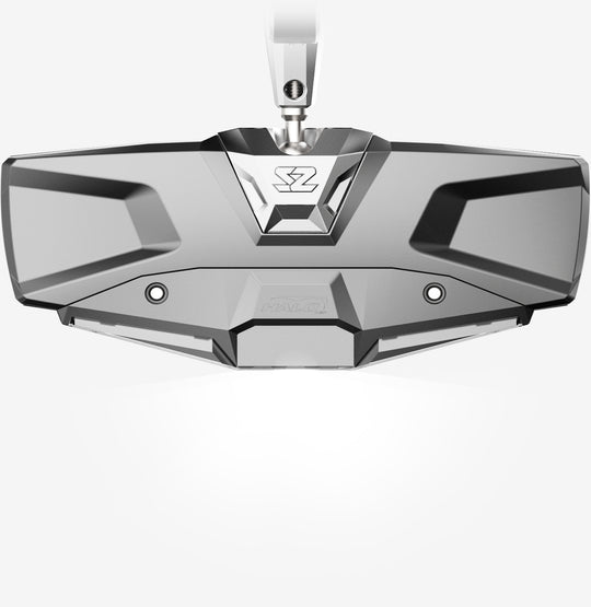 Seizmik Halo-RA LED Rear View Mirror - Cast Aluminum with Lighting