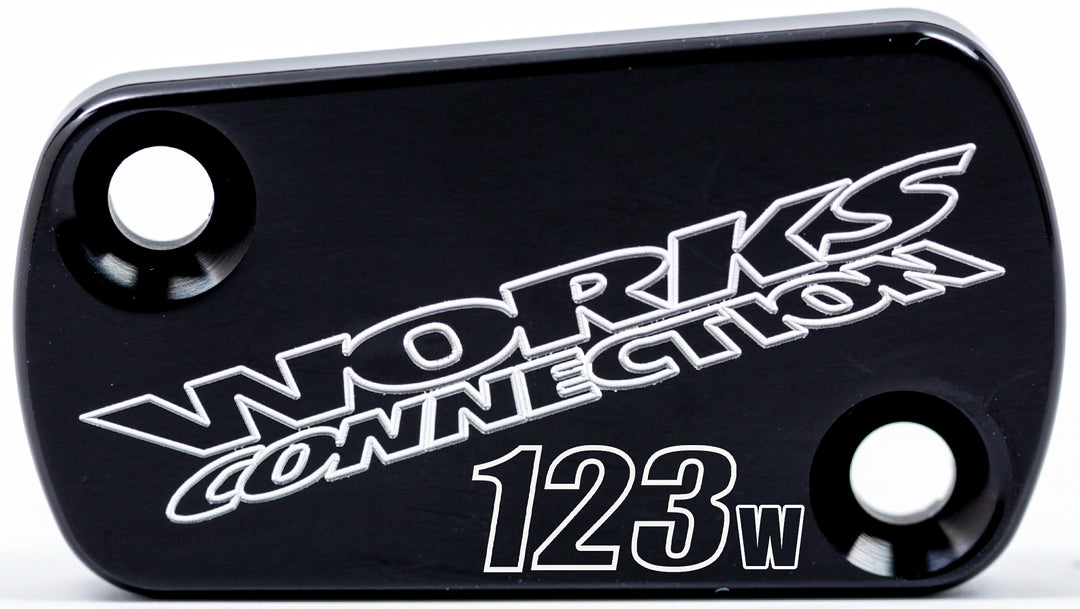 Works Connection Clutch Cover Black