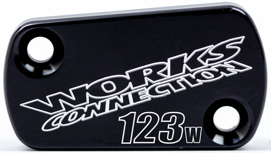 Works Connection Clutch Cover Black