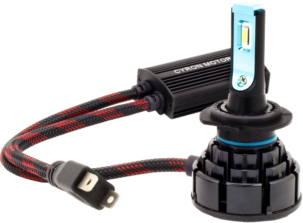 CyronMotor Elite 2 Series LED Headlight Bulb - 4500 Lumen - H7 Single Beam