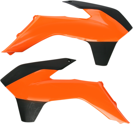 Acerbis Radiator Louvers Black - Honda CRF450R 2025