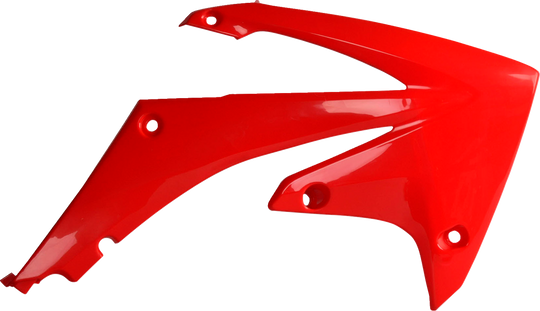 Polisport Radiator Cover Red - Honda CRF450R 2009-2012