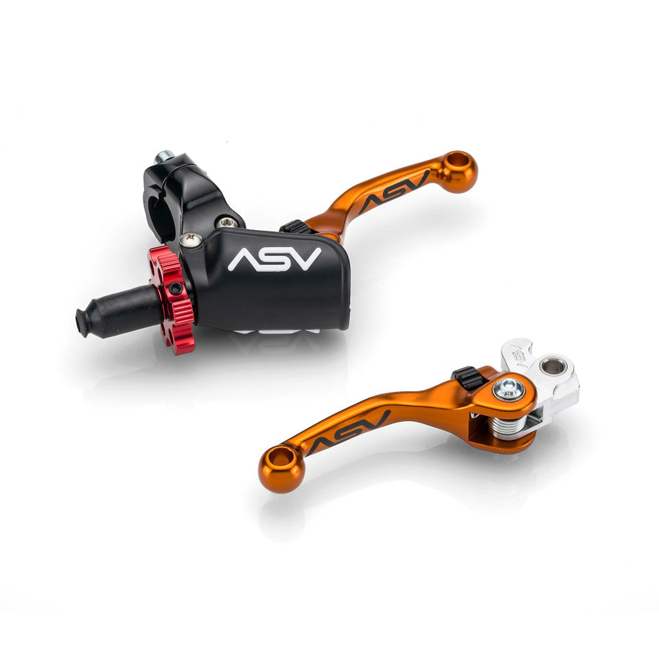 ASV F4 Lever Pair Pack w/ Pro Perch | 2005-2017 Honda CRF450X