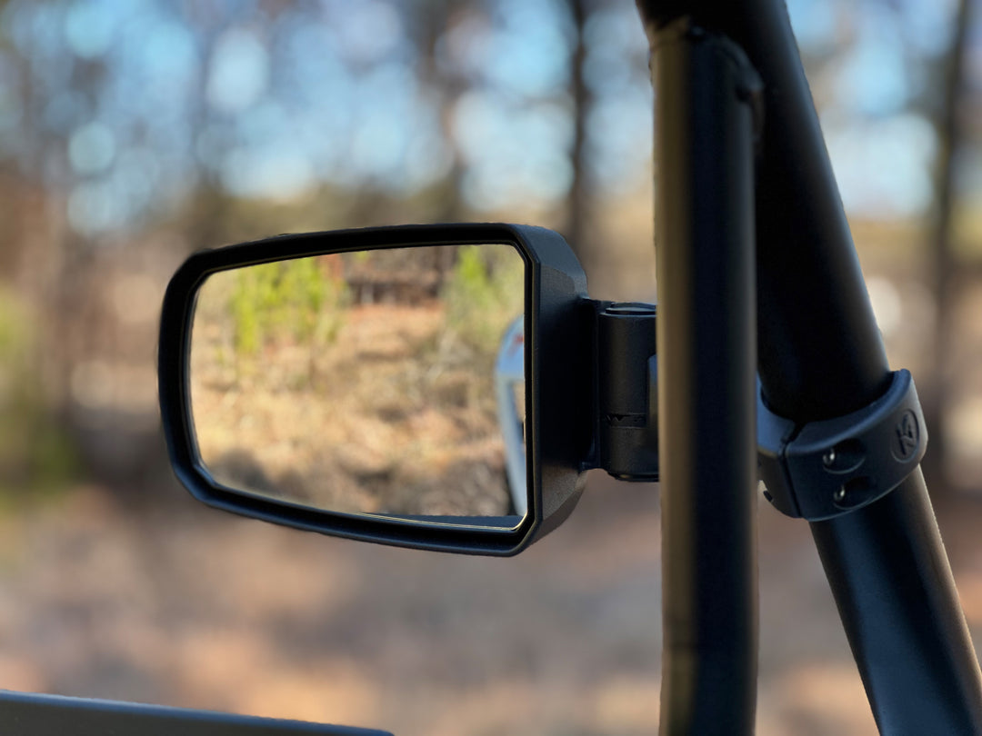 Seizmik Pursuit Side Mirrors - Cast Aluminum Pair