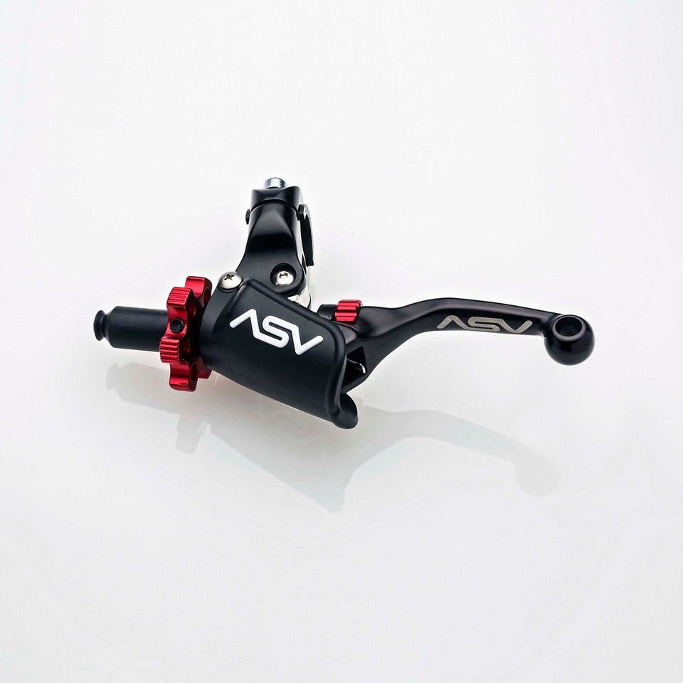 ASV F4 Clutch Lever w/ Pro Perch | 1992-2026 Honda CR125R/CR250R/CR500R/CR85R/CRF100F/CRF110F/CRF150F/CRF230F/CRF250F/CRF250R/CRF250RX/CRF300F/CRF80F