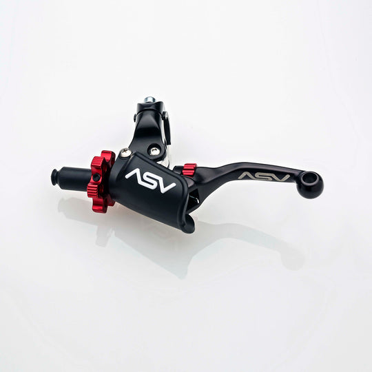 ASV F4 Clutch Lever w/ Pro Perch | 1992-2026 Honda CR125R/CR250R/CR500R/CR85R/CRF100F/CRF110F/CRF150F/CRF230F/CRF250F/CRF250R/CRF250RX/CRF300F/CRF80F