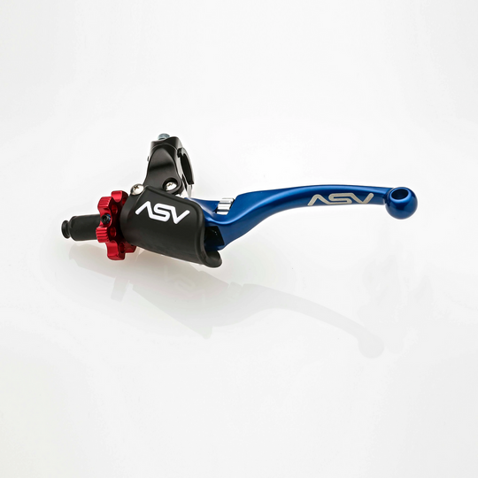 ASV F4 Clutch Lever w/ Pro Perch | 1992-2026 Honda CR125R/CR250R/CR500R/CR85R/CRF100F/CRF110F/CRF150F/CRF230F/CRF250F/CRF250R/CRF250RX/CRF300F/CRF80F