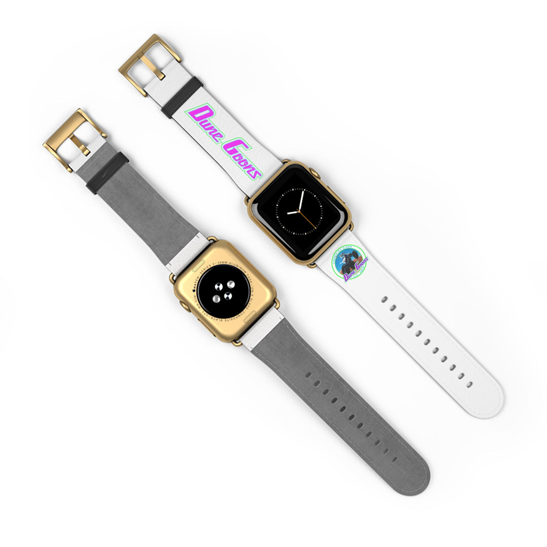 Dune Goons Retro Neon 'Live Loud' Silicone Watch Band