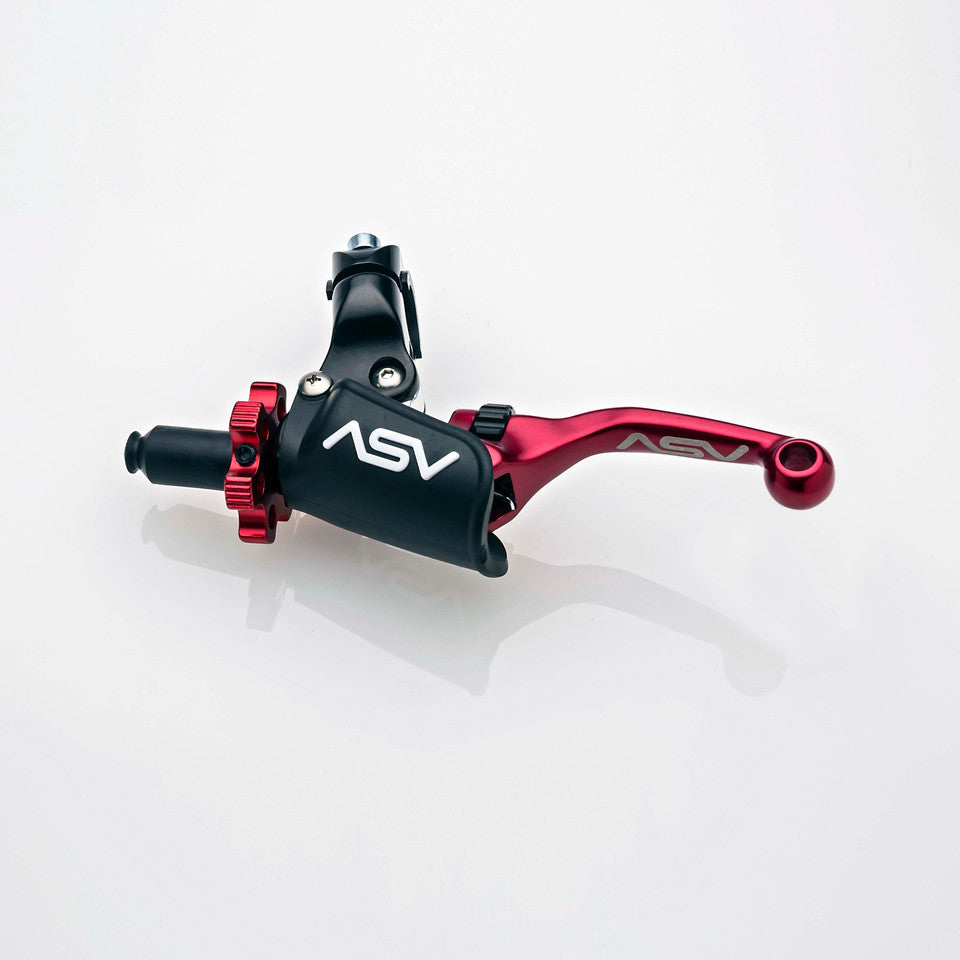 ASV F4 Clutch Lever w/ Pro Perch | 1992-2026 Honda CR125R/CR250R/CR500R/CR85R/CRF100F/CRF110F/CRF150F/CRF230F/CRF250F/CRF250R/CRF250RX/CRF300F/CRF80F