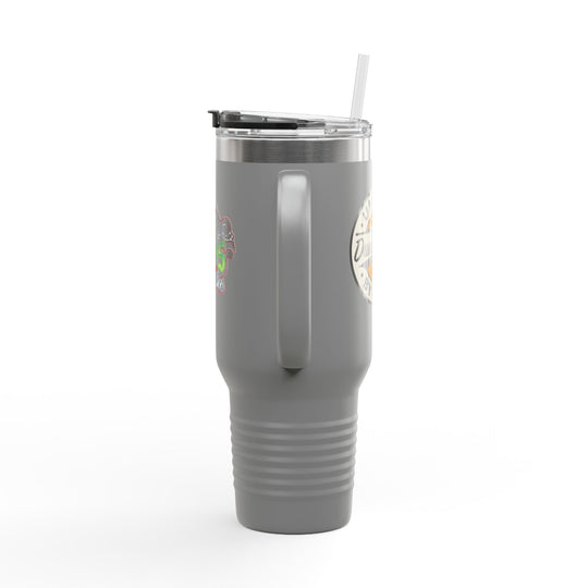 40oz Insulated Travel Mug — 'Dune Goons' Desert Racing Logo Tumbler