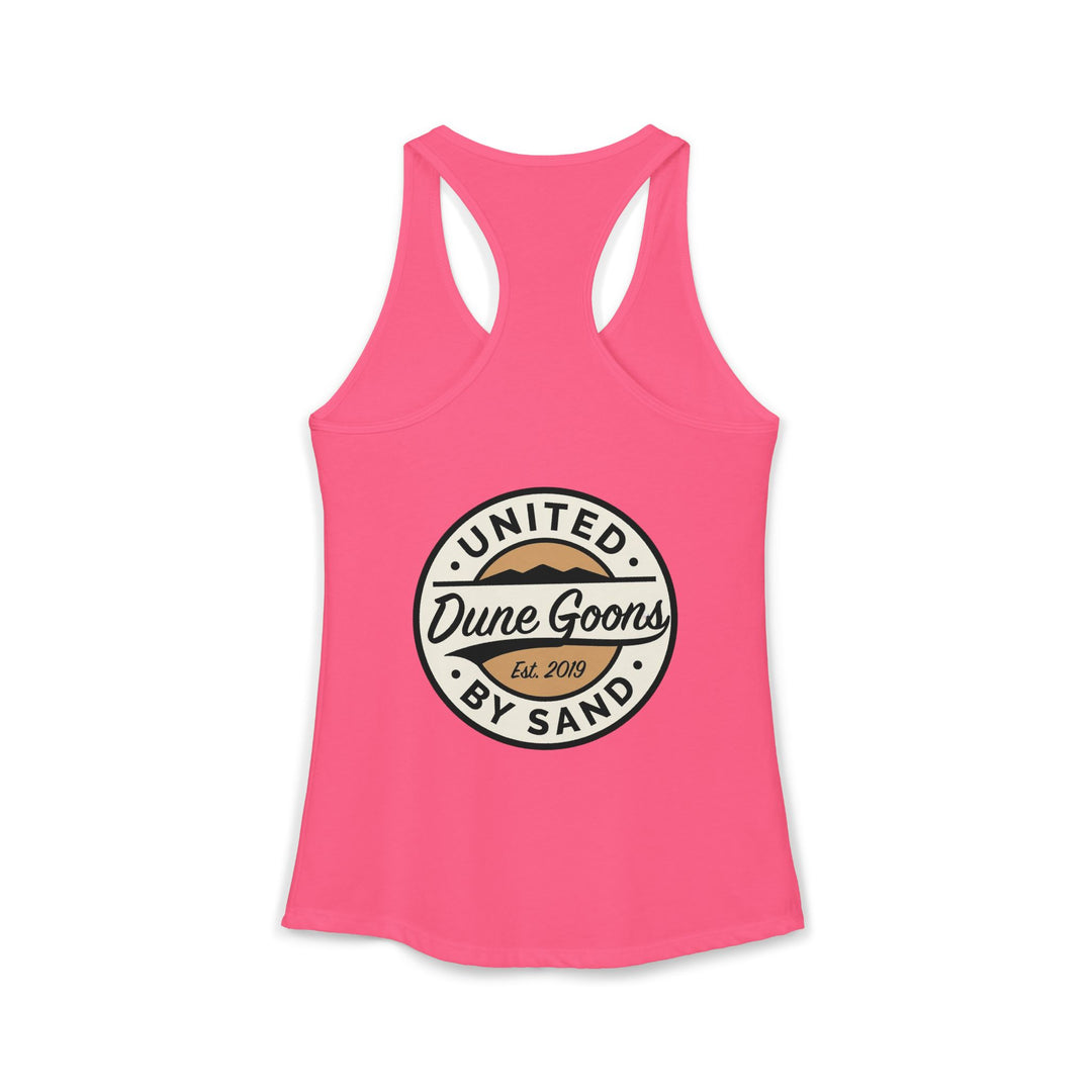 Dune Goons 2026 Logo Tank Top — Women's Racerback