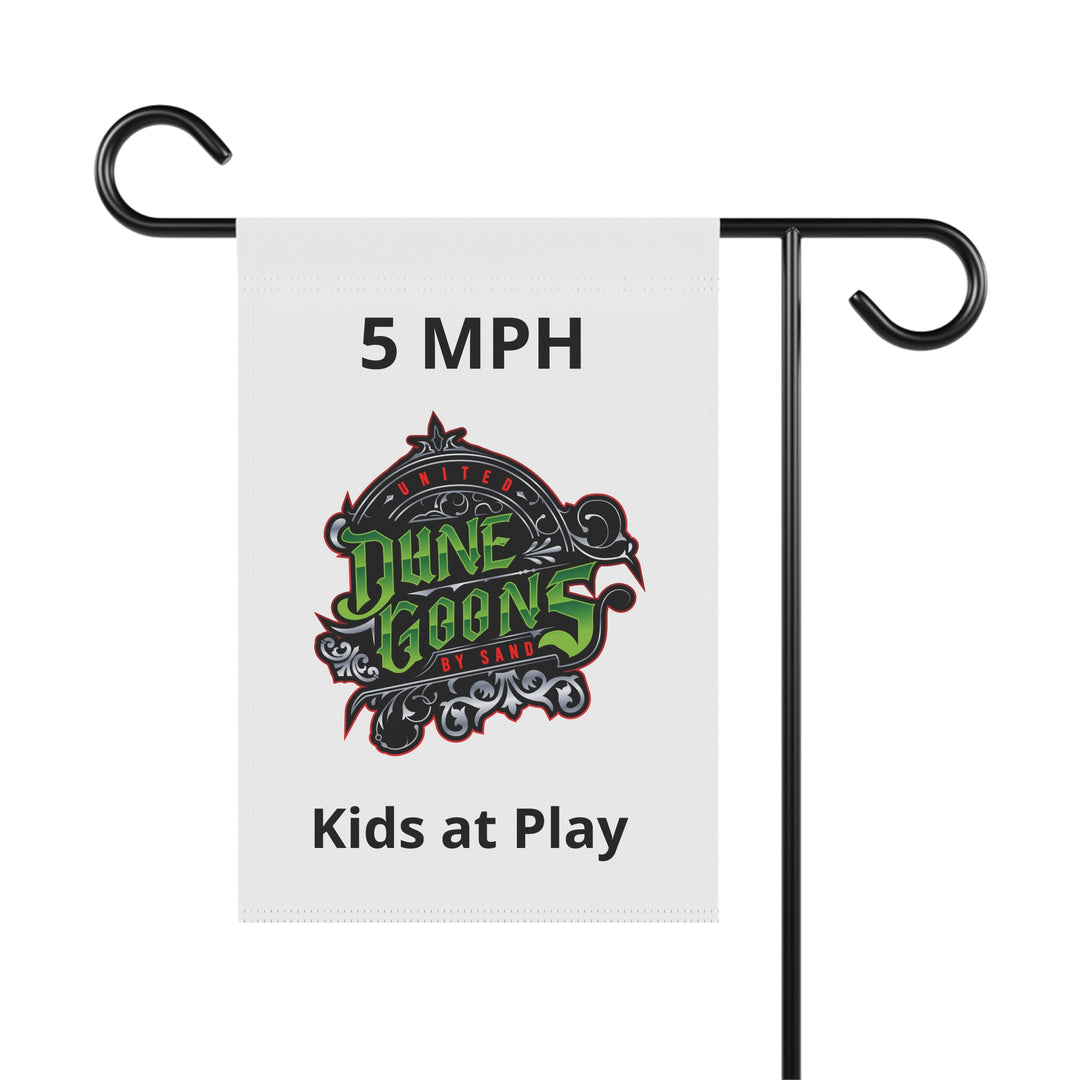 Banner Sign - 5 MPH Camp Kids At Play Garden & House Banner