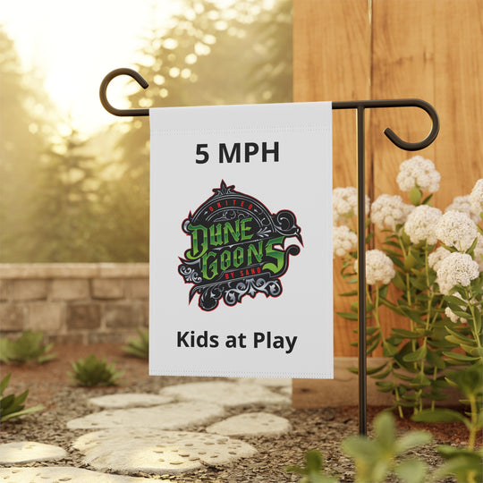 Banner Sign - 5 MPH Camp Kids At Play Garden & House Banner