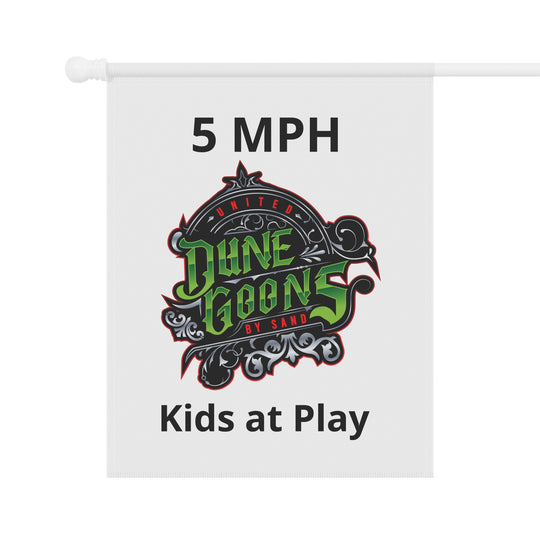 Banner Sign - 5 MPH Camp Kids At Play Garden & House Banner