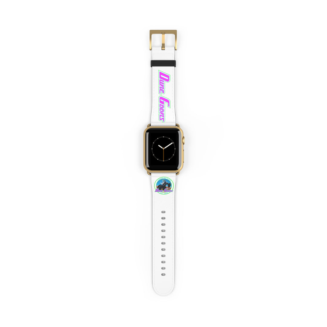 Dune Goons Retro Neon 'Live Loud' Silicone Watch Band