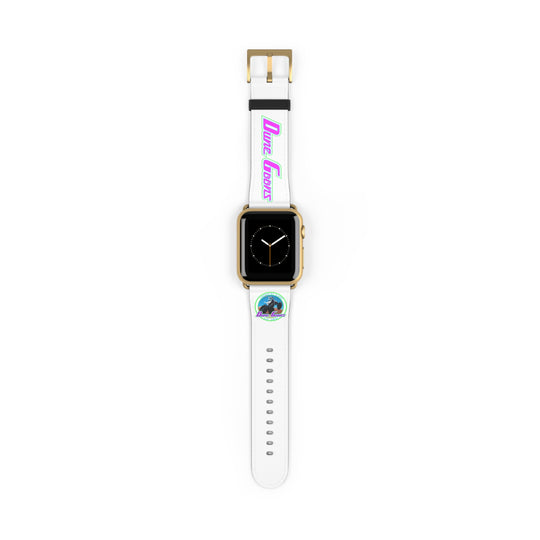 Dune Goons Retro Neon 'Live Loud' Silicone Watch Band