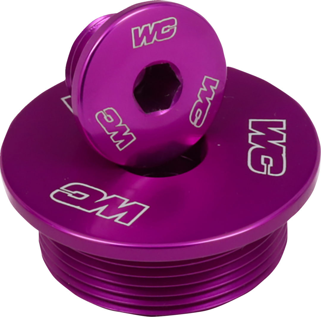 Works Connection Engine Plug Purple - Honda CRF250R and More