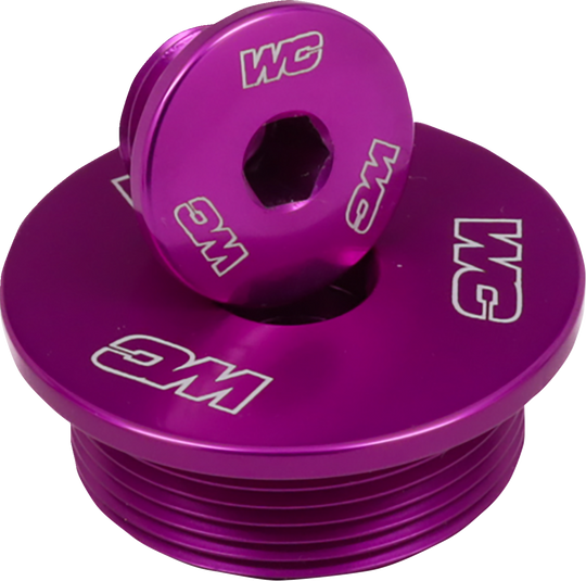 Works Connection Engine Plug Purple - Honda CRF250R and More