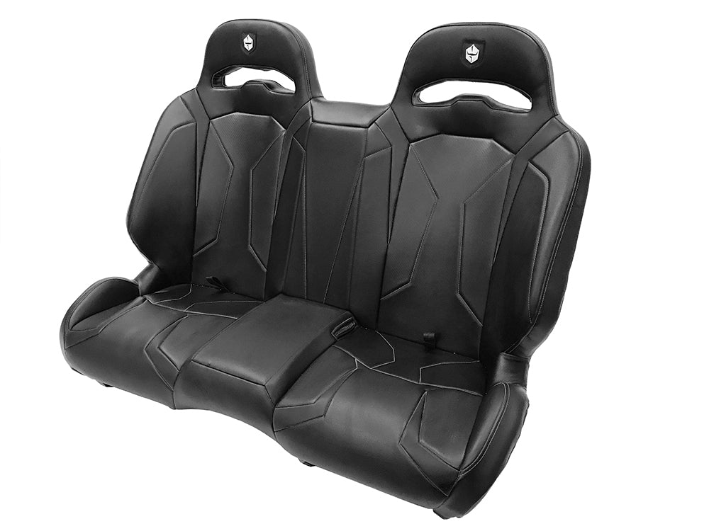 Pro Armor LE Suspension Bench Seat Black - Polaris RZR XP 4 1000 / Turbo 2014-2023