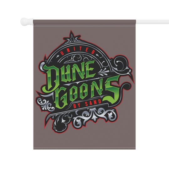 Banner Flag Camp Ground Dune Goons 2024 Logo