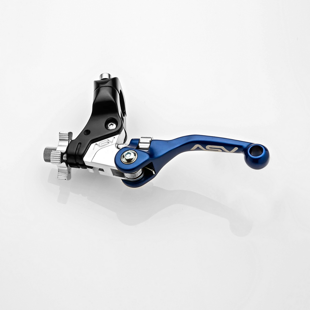 ASV F4 Clutch Lever w/ Standard Perch | 1992-2026 Honda CR125R/CR250R/CR500R/CR85R/CRF100F/CRF110F/CRF150F/CRF230F/CRF250F/CRF250R/CRF250RX/CRF300F/CRF80F