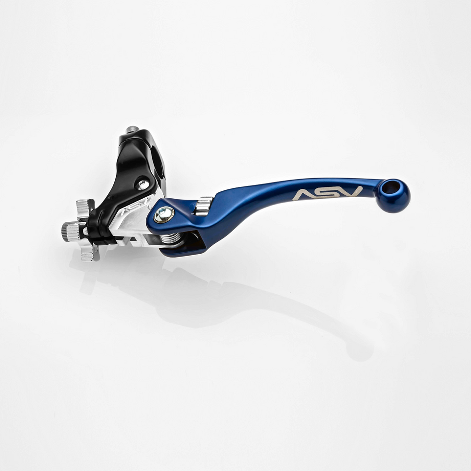 ASV F4 Clutch Lever w/ Standard Perch | 1992-2026 Honda CR125R/CR250R/CR500R/CR85R/CRF100F/CRF110F/CRF150F/CRF230F/CRF250F/CRF250R/CRF250RX/CRF300F/CRF80F