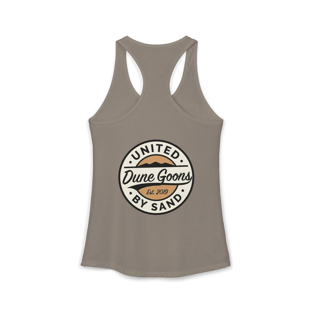 Dune Goons 2026 Logo Tank Top — Women's Racerback