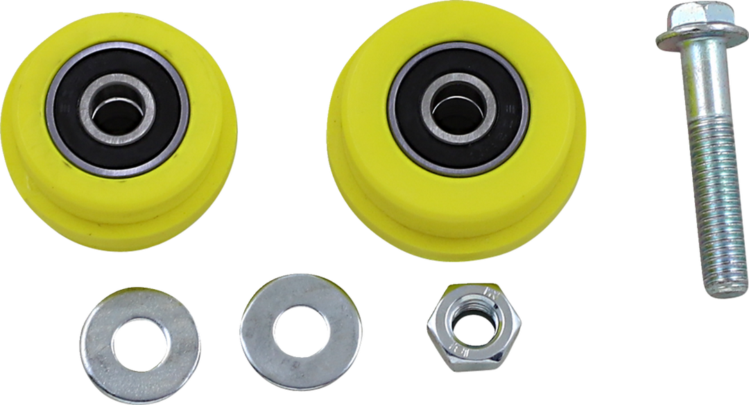 TM Designworks Chain Roller Yellow - Suzuki RM-Z250 and More