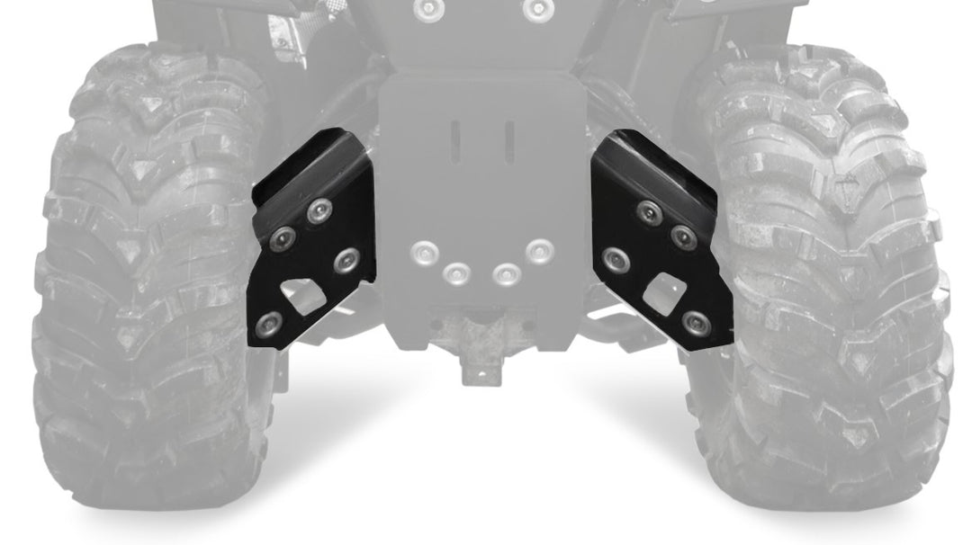 Rival Powersports Plastic A-Arm Guards Rear Plastic