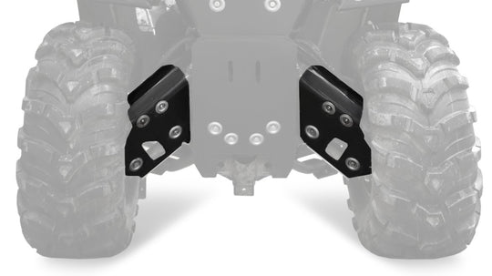 Rival Powersports Plastic A-Arm Guards Rear Plastic
