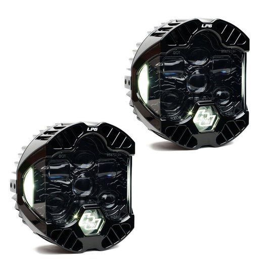 Baja Designs DOT LP6 LED Light Pod - Clear (Pair)
