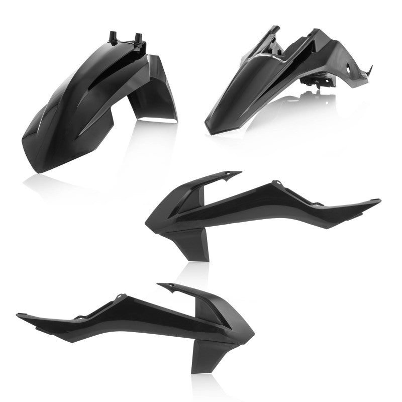 Acerbis Plastic Kit - 16-23 KTM SX65 / 21-23 GG MC65 - Black