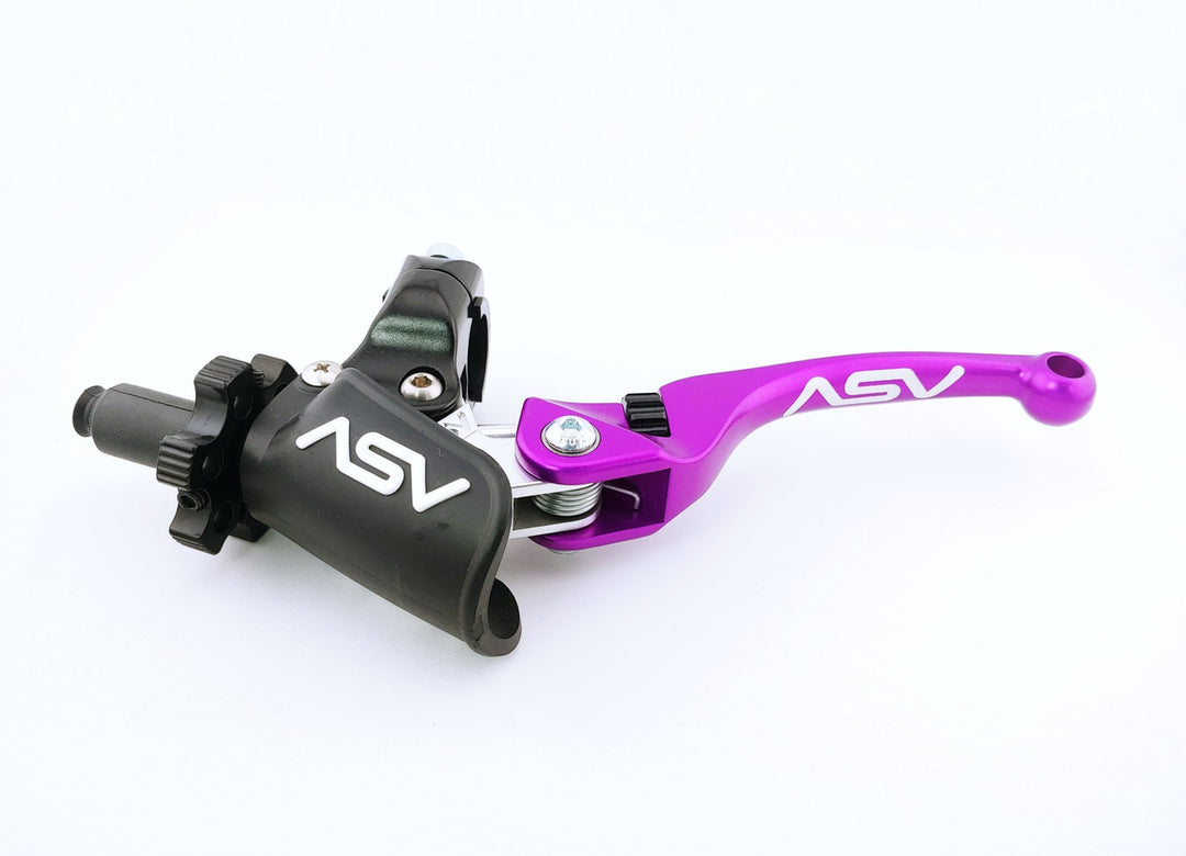 ASV F4 Clutch Lever w/ Pro Perch | 1992-2026 Honda CR125R/CR250R/CR500R/CR85R/CRF100F/CRF110F/CRF150F/CRF230F/CRF250F/CRF250R/CRF250RX/CRF300F/CRF80F