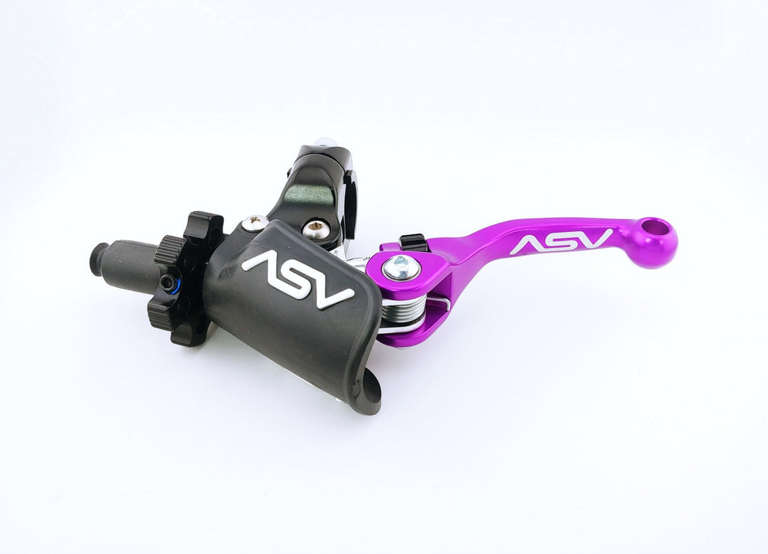 ASV F4 Clutch Lever w/ Pro Perch | 1992-2026 Honda CR125R/CR250R/CR500R/CR85R/CRF100F/CRF110F/CRF150F/CRF230F/CRF250F/CRF250R/CRF250RX/CRF300F/CRF80F