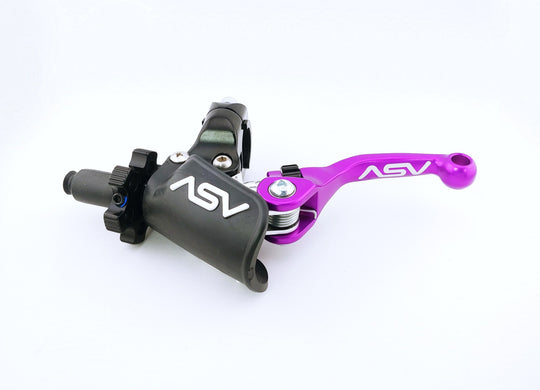 ASV F4 Clutch Lever w/ Pro Perch | 1992-2026 Honda CR125R/CR250R/CR500R/CR85R/CRF100F/CRF110F/CRF150F/CRF230F/CRF250F/CRF250R/CRF250RX/CRF300F/CRF80F