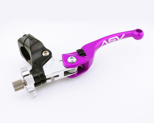 ASV F4 Clutch Lever w/ Standard Perch | 1992-2026 Honda CR125R/CR250R/CR500R/CR85R/CRF100F/CRF110F/CRF150F/CRF230F/CRF250F/CRF250R/CRF250RX/CRF300F/CRF80F