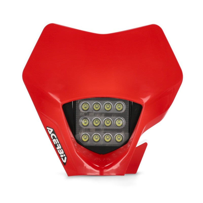 Acerbis VSL Headlight - 21-23 Gas Gas EC250/300/250F/350F - Red
