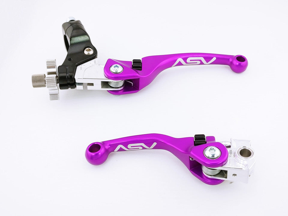 ASV F4 Lever Pair Pack w/ Standard Perch | 2005-2017 Honda CRF450X