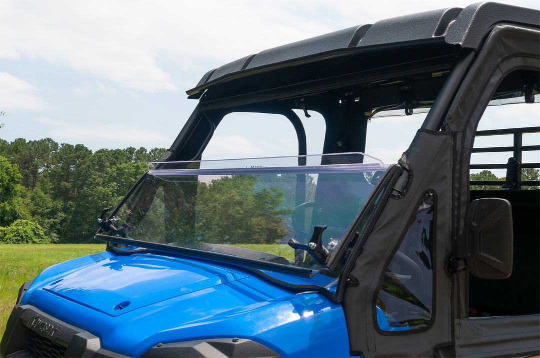 Seizmik Versa Fold UTV Windshield - Kawasaki Mule PRO - Uncoated 2015-2026